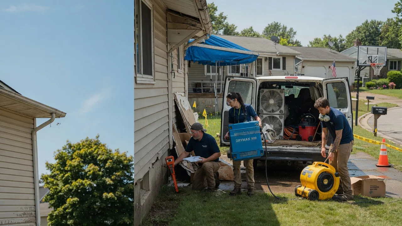 Ceiling Leak Cleanup in International Falls, MN near me
